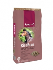 Pavo RiceBran - Vysoce koncentrovaná energie pro koně v zátěži