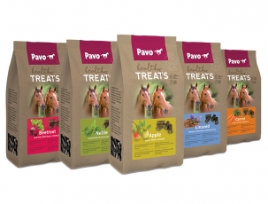 Pavo Healthy Treats - Zdravé a chutné pamlsky pro koně